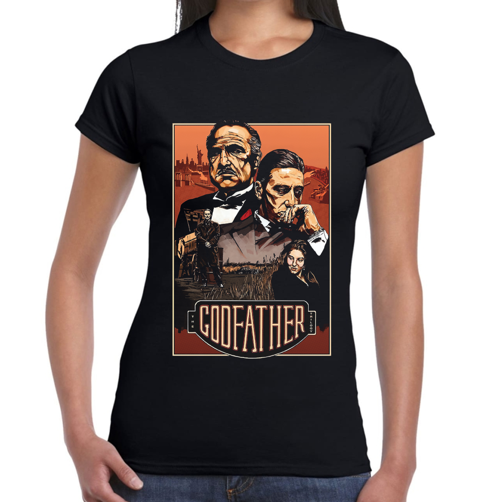 Playera The Godfather Los Corleone Algodón Premium #0002082