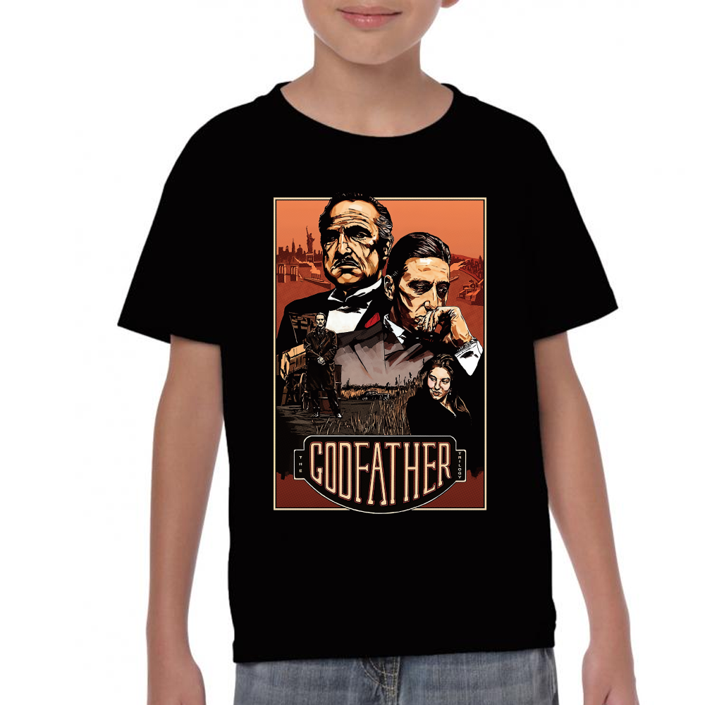 Playera The Godfather Los Corleone Algodón Premium #0002082