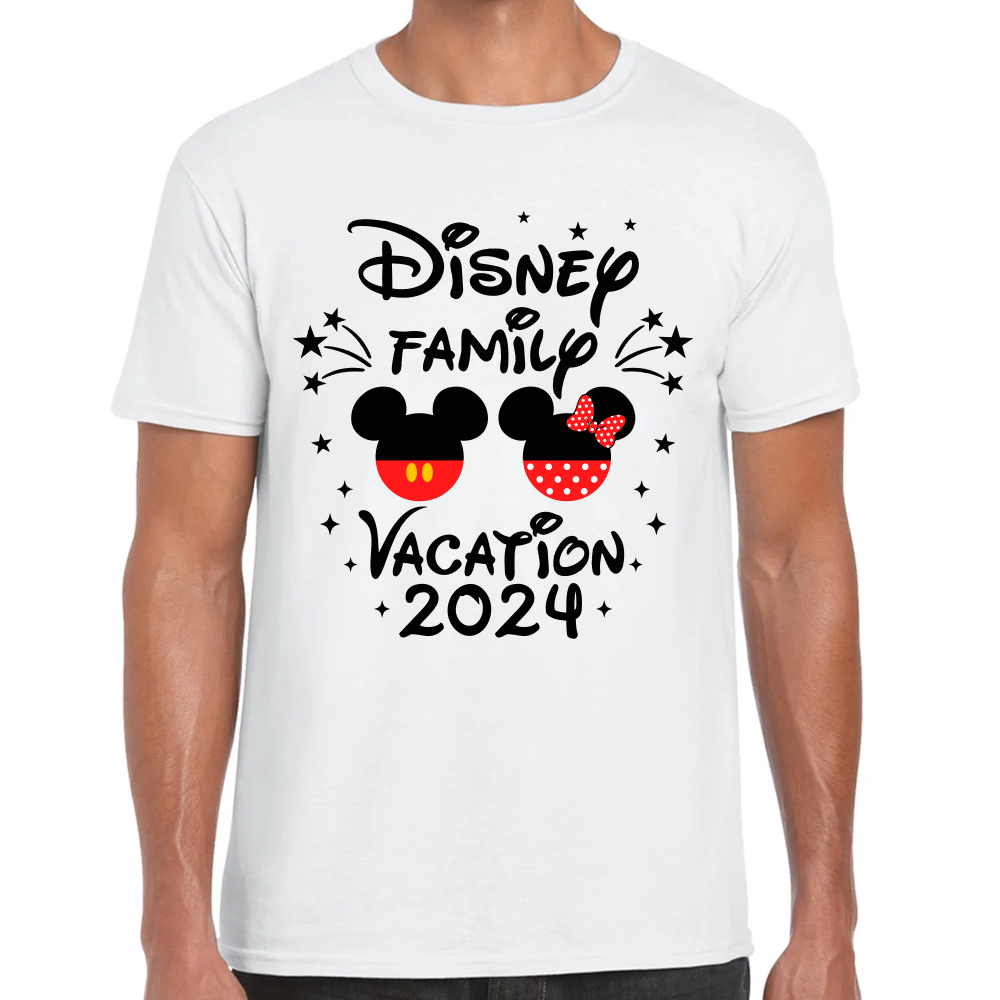 Playera Vacaciones Disney Family Mickey & Minnie #0002083