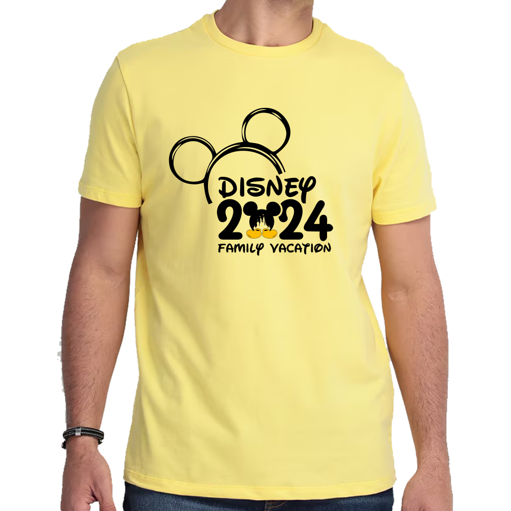 Playera Vacaciones Disney Family Mickey #0002085