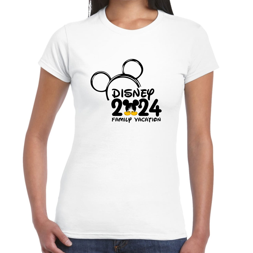 Playera Vacaciones Disney Family Mickey #0002085