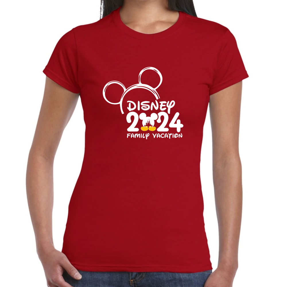 Playera Vacaciones Disney Family Mickey #0002085