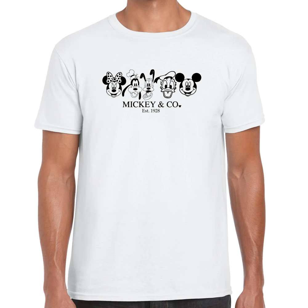 Playera Disney & CO Est. 1928 Algodón #0002087