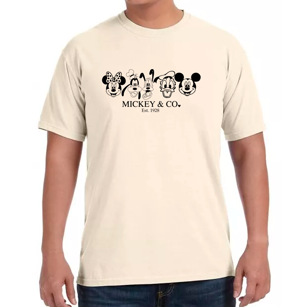 Playera Disney & CO Est. 1928 Algodón #0002087
