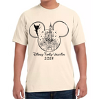 Playera Vacaciones Disney Family Mickey Algodón #0002088