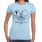 Playera Vacaciones Disney Family Mickey Algodón #0002088