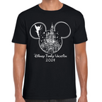Playera Vacaciones Disney Family Mickey Algodón #0002088