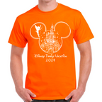 Playera Vacaciones Disney Family Mickey Algodón #0002088