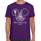 Playera Vacaciones Disney Family Mickey Algodón #0002088