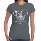 Playera Vacaciones Disney Family Mickey Algodón #0002088