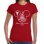 Playera Vacaciones Disney Family Mickey Algodón #0002088