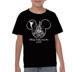 Playera Vacaciones Disney Family Mickey Algodón #0002088