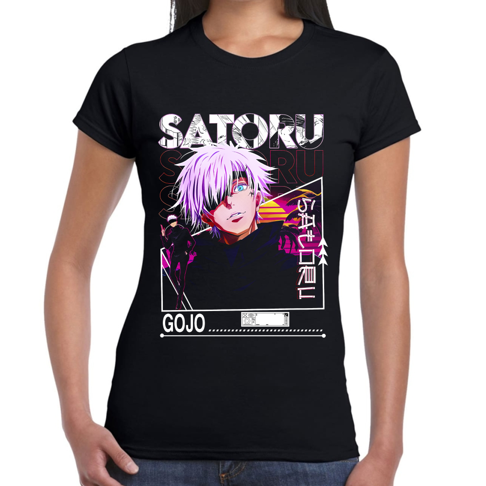 Playera Satoru Gojo Jujutsu Kaisen Algodón #0002090