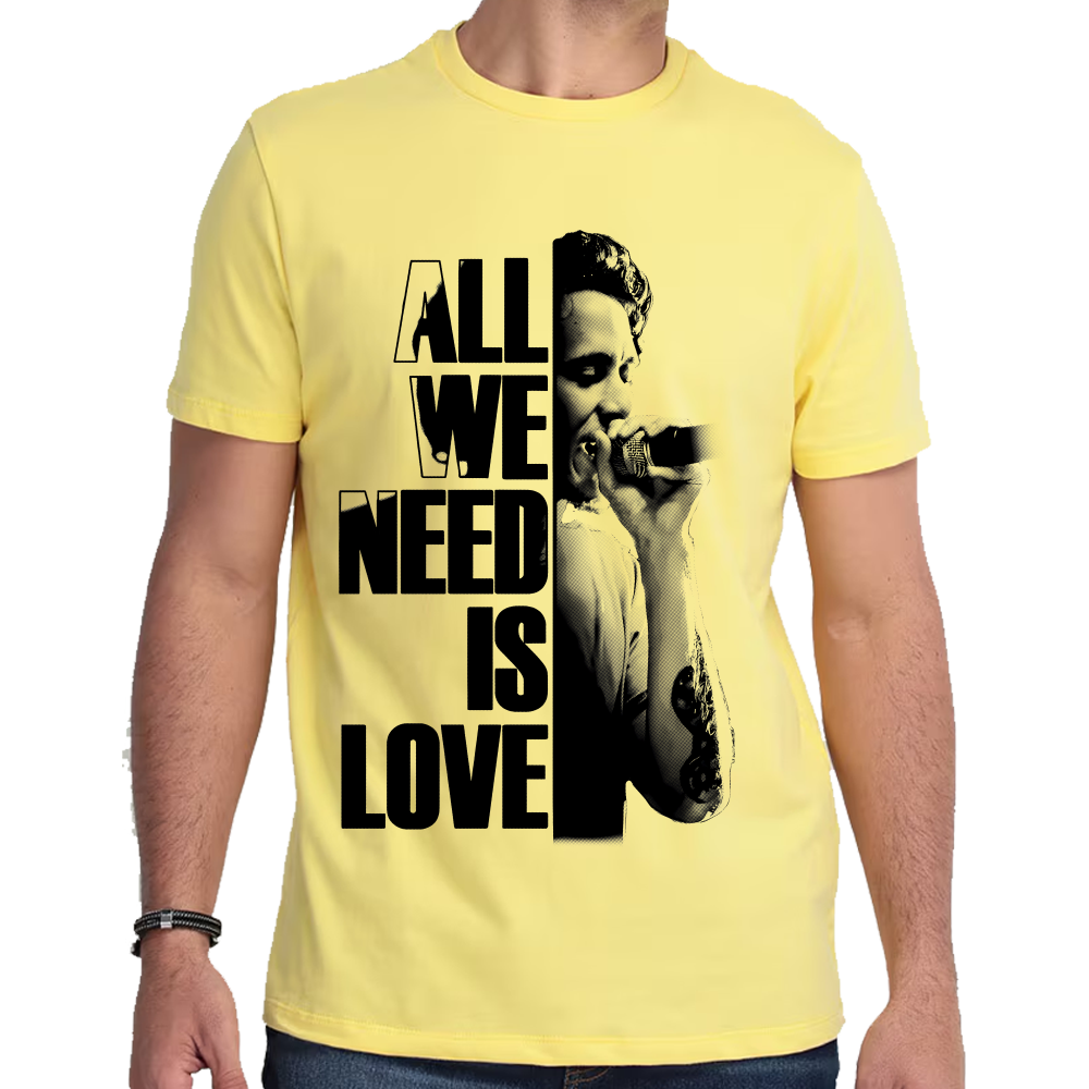 Playera Cancerbero All We Need is Love #0002091