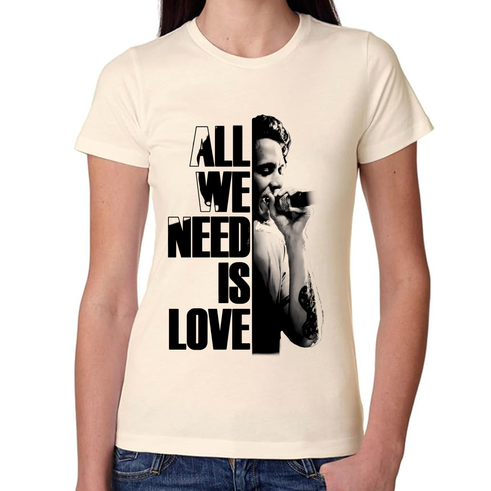 Playera Cancerbero All We Need is Love #0002091