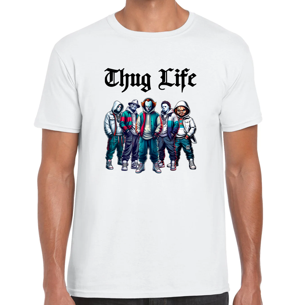 Playera Thug Life Terror Algodón Premium #0002092