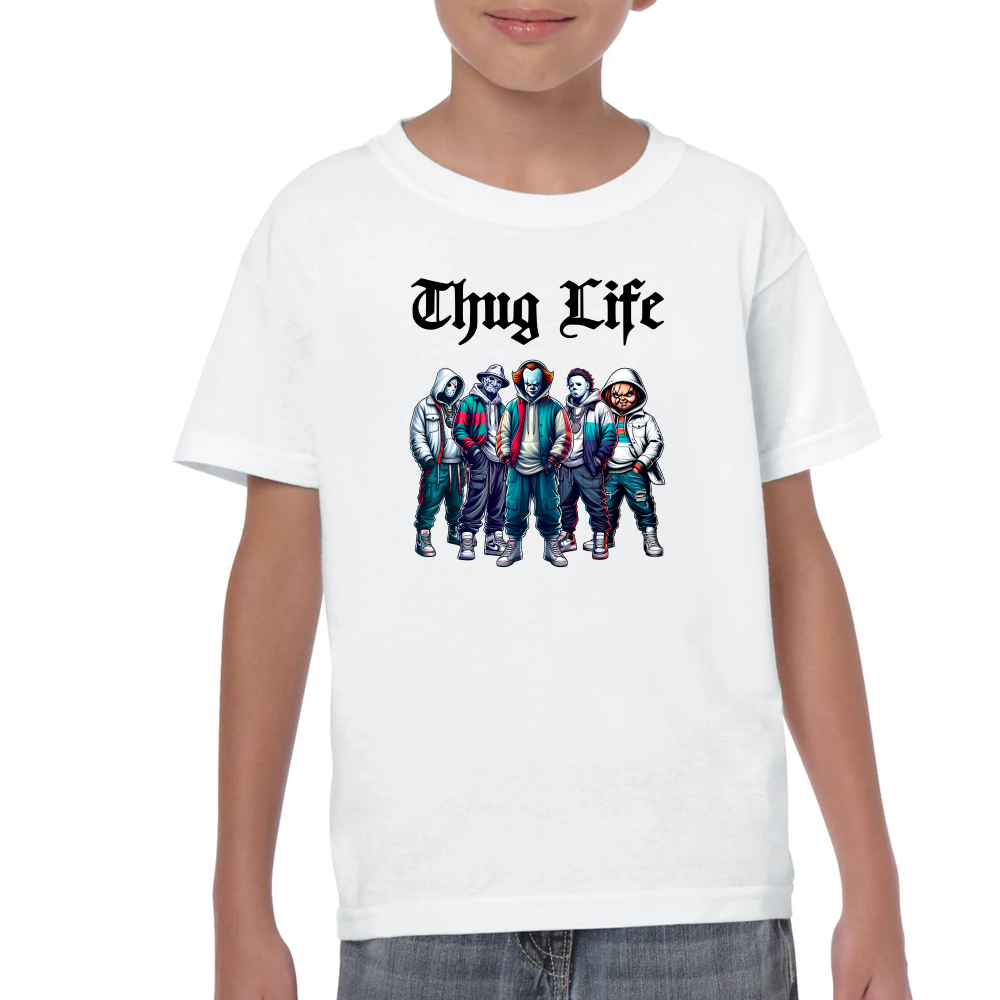 Playera Thug Life Terror Algodón Premium #0002092