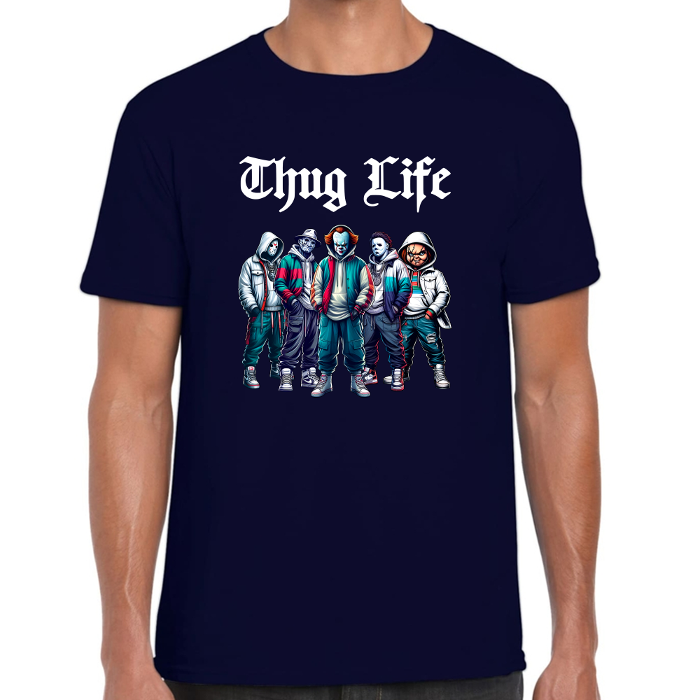Playera Thug Life Terror Algodón Premium #0002092
