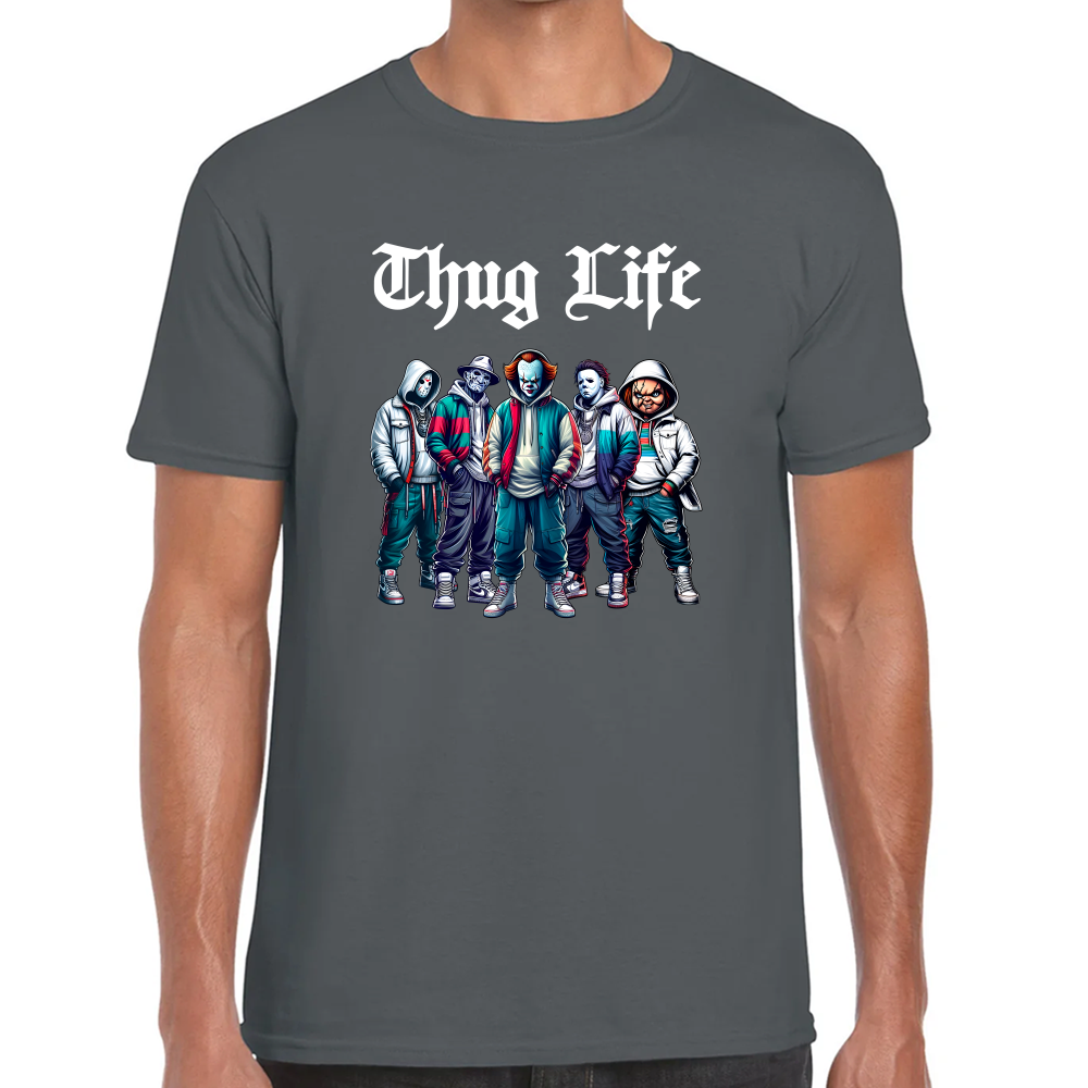 Playera Thug Life Terror Algodón Premium #0002092