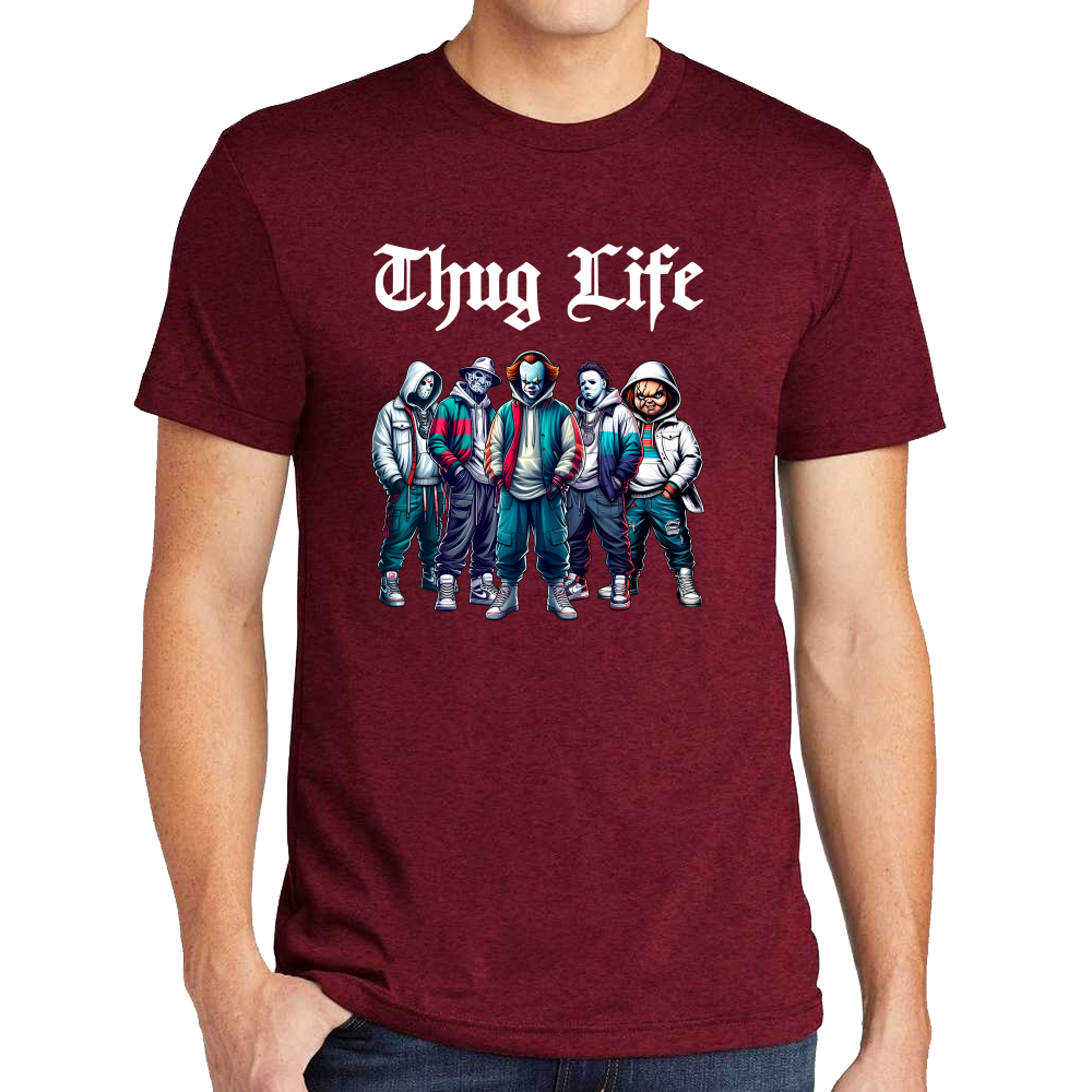 Playera Thug Life Terror Algodón Premium #0002092