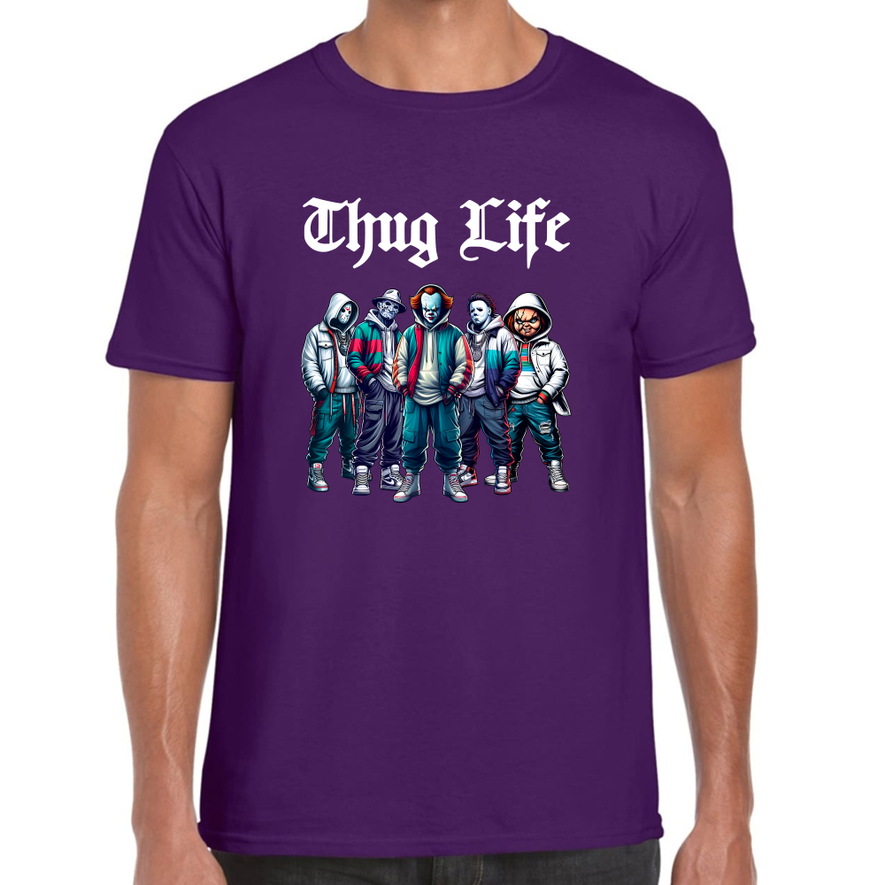 Playera Thug Life Terror Algodón Premium #0002092