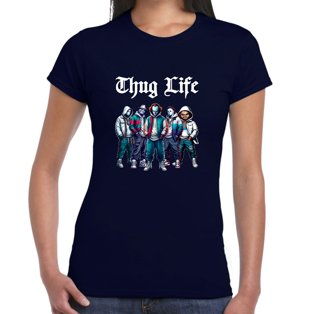 Playera Thug Life Terror Algodón Premium #0002092
