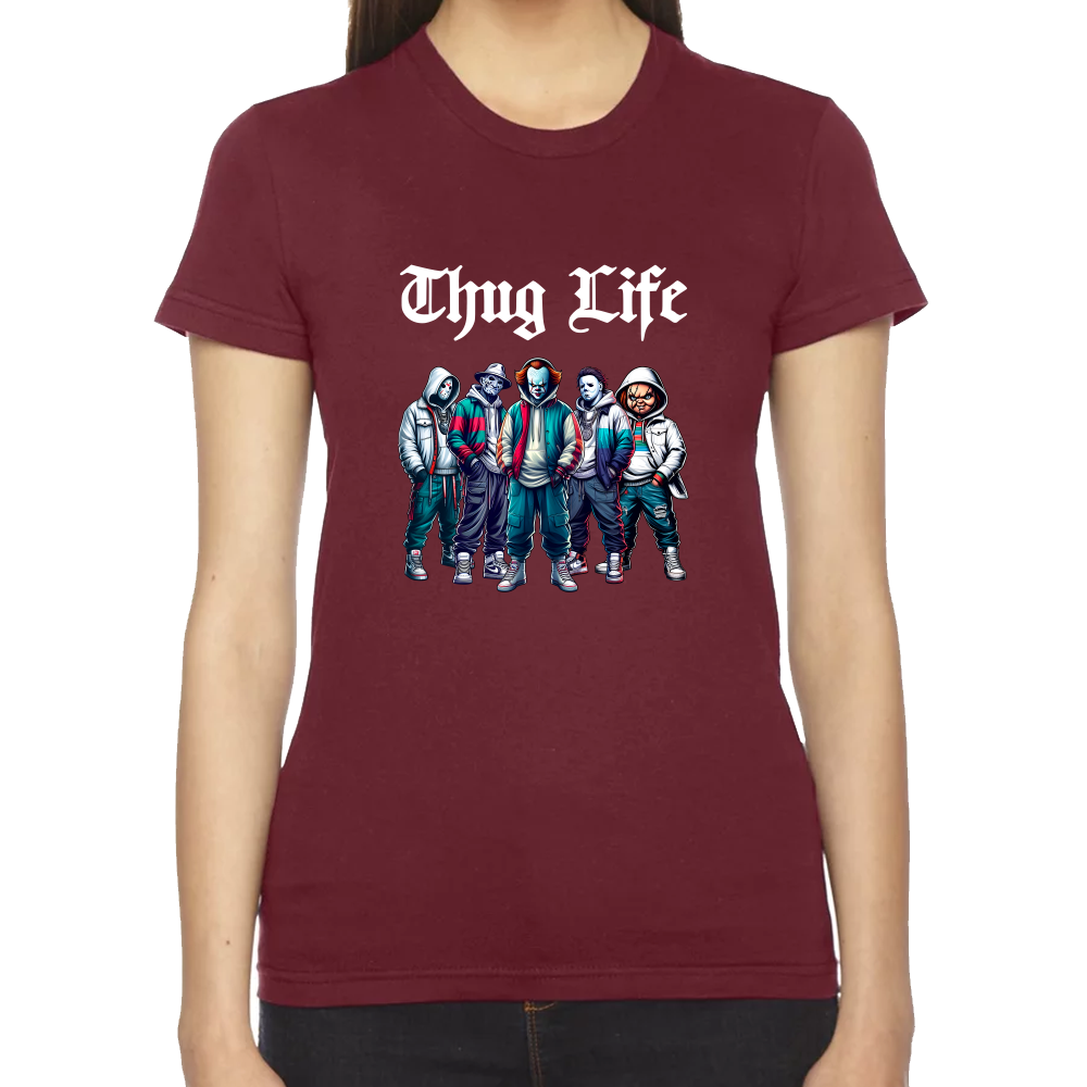 Playera Thug Life Terror Algodón Premium #0002092