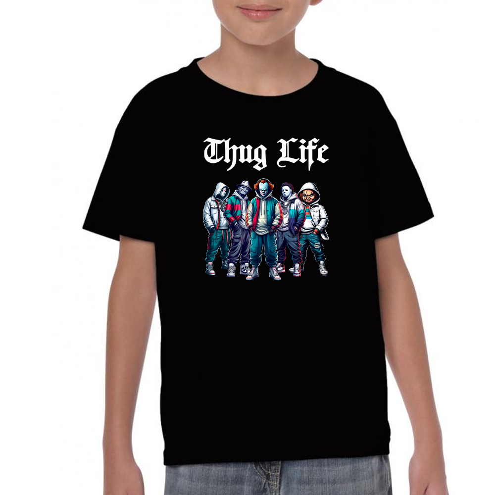 Playera Thug Life Terror Algodón Premium #0002092