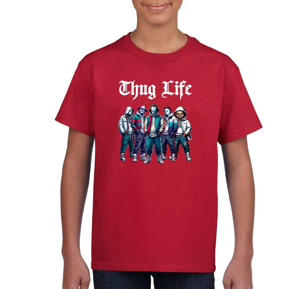 Playera Thug Life Terror Algodón Premium #0002092