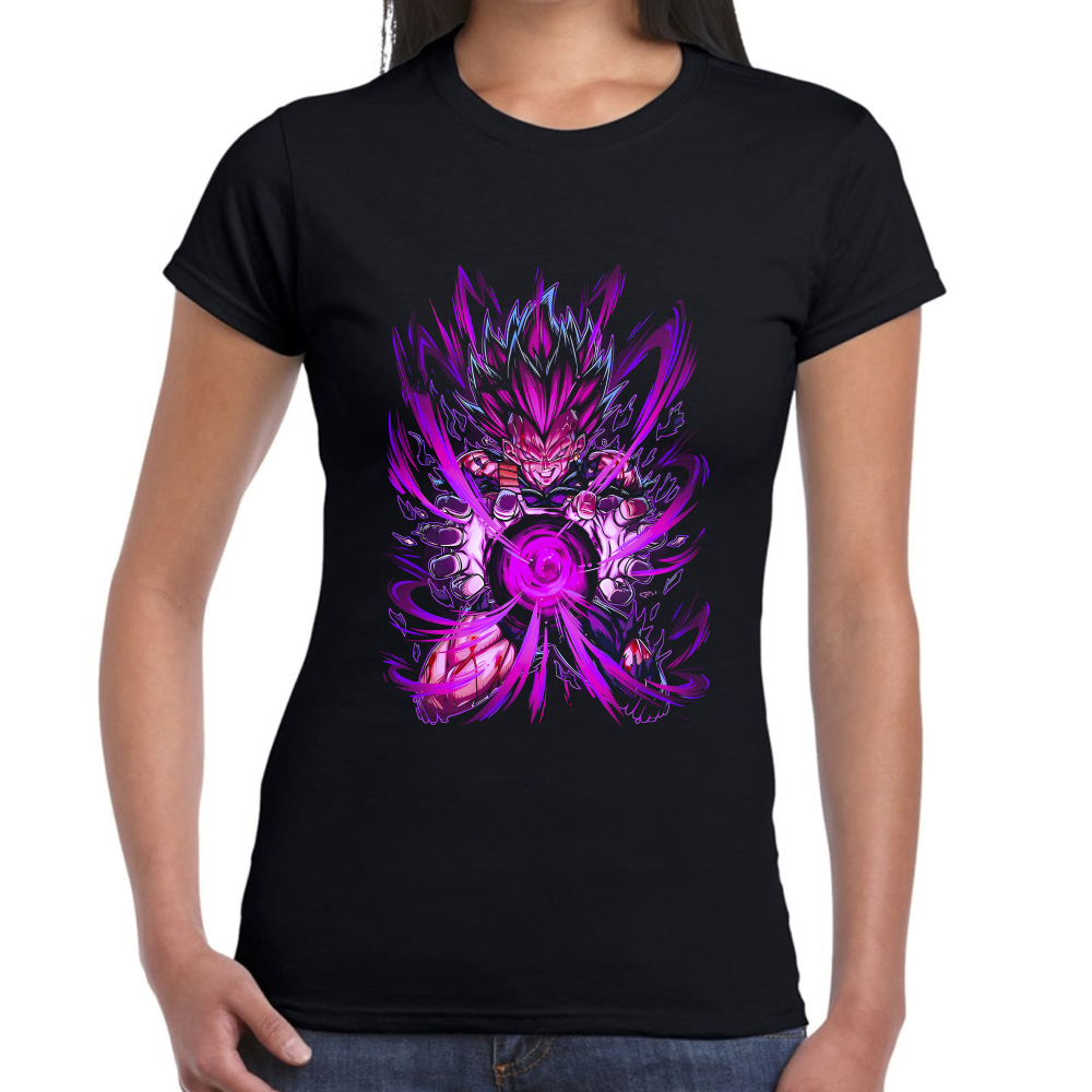 Playera Vegeta Dragon Ball Algodón Premium #0002100