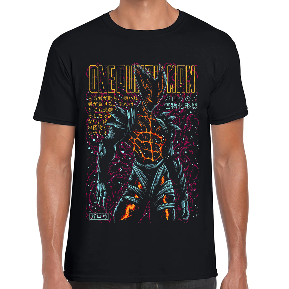 Playera One Punch Man Algodón Premium #0002102