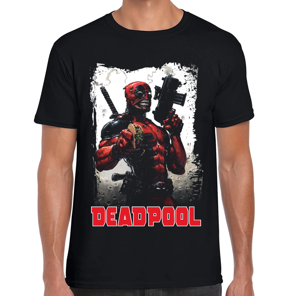 Playera Deadpool Algodón Premium #0002105