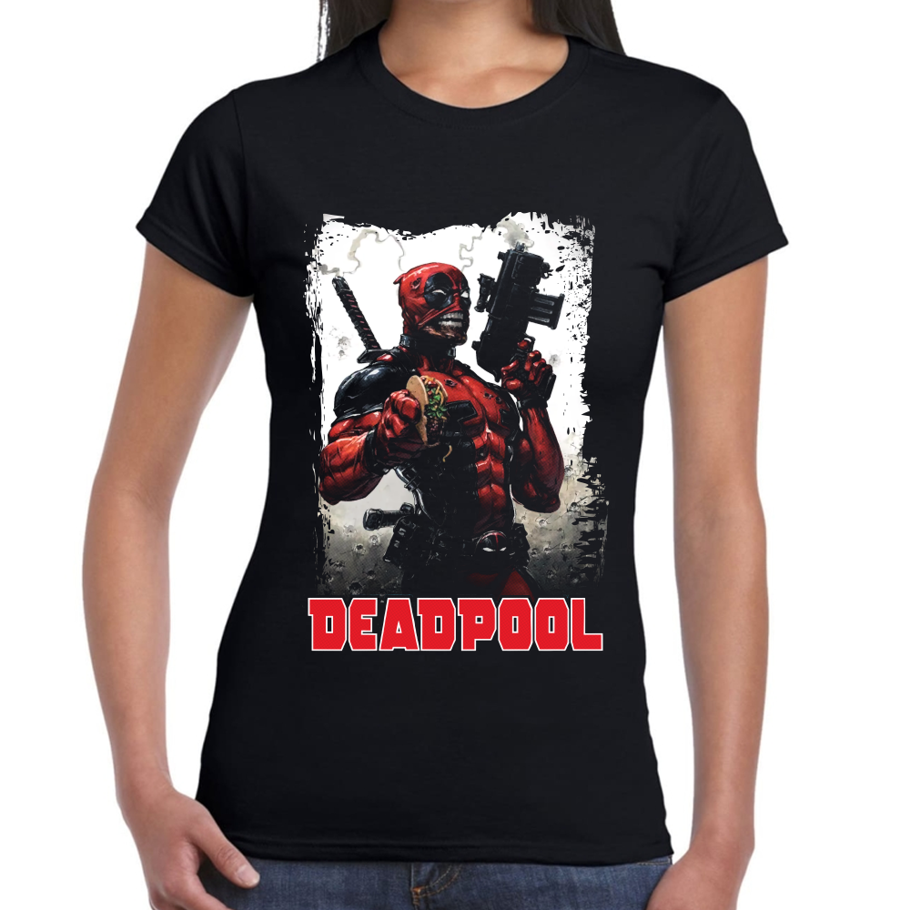 Playera Deadpool Algodón Premium #0002105