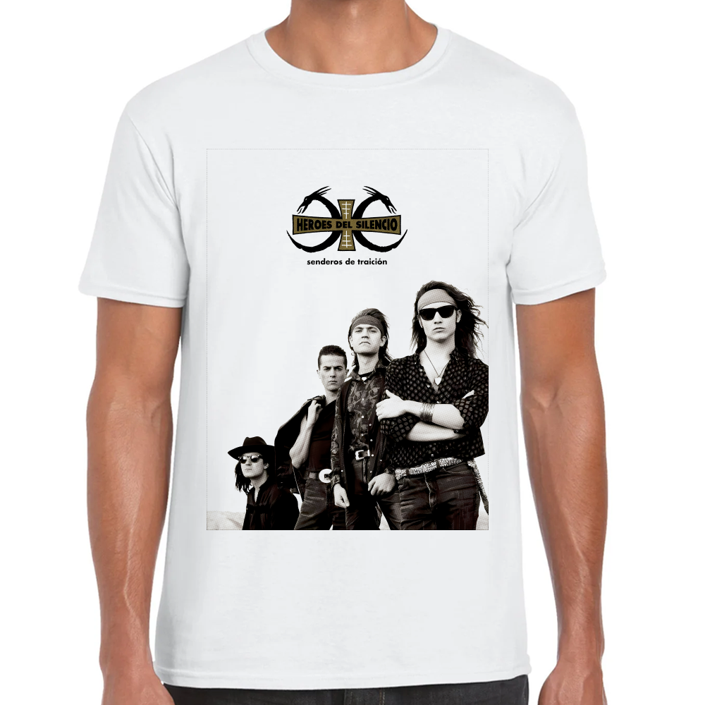 Playera Heroes del Silencio Algodón Premium #0002109 Imagen principal del producto
