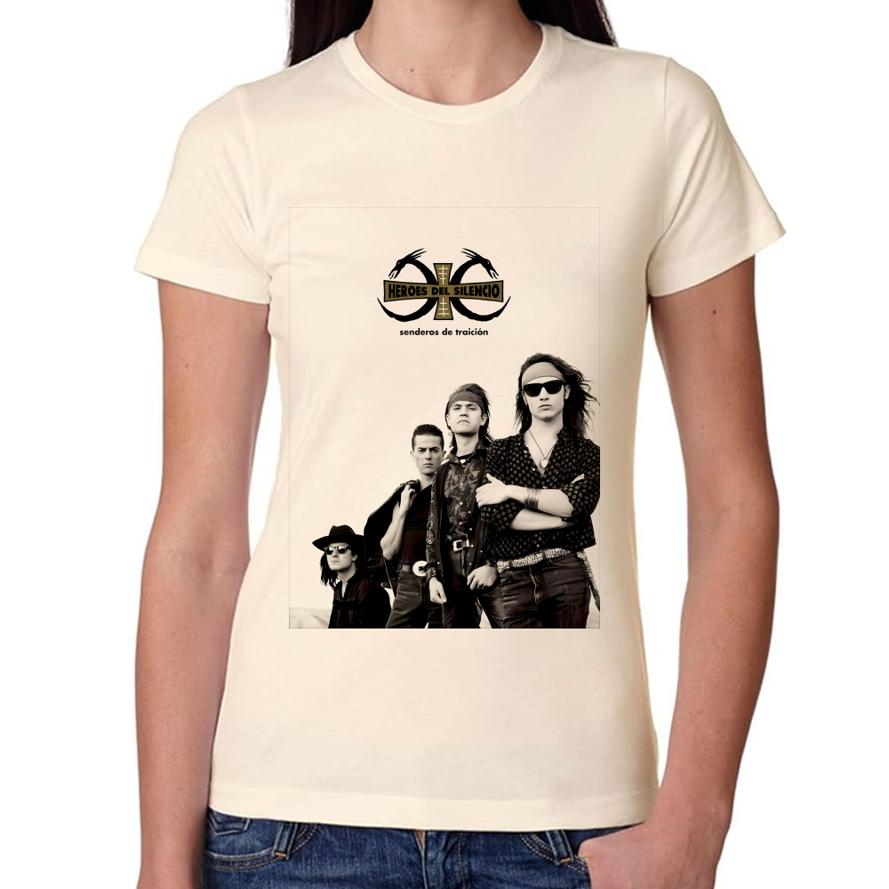 Playera Heroes del Silencio Algodón Premium #0002109