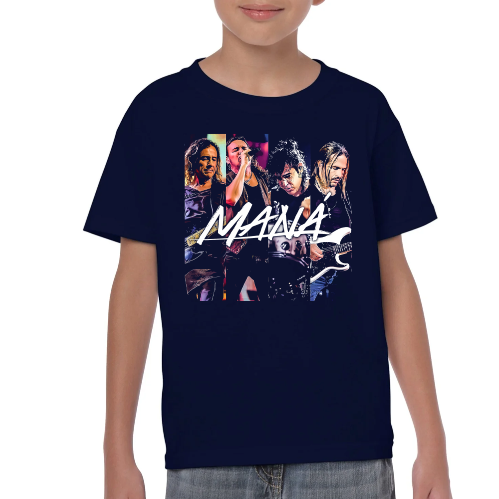 Playera Maná Grupo Rock Algodón Premium #0002112