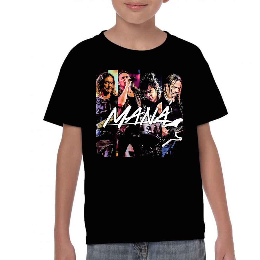 Playera Maná Grupo Rock Algodón Premium #0002112