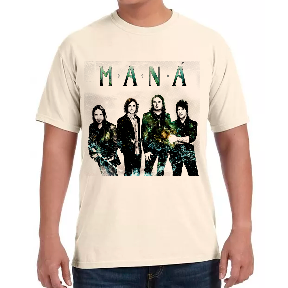 Playera Maná Grupo Rock Algodón Premium #0002113