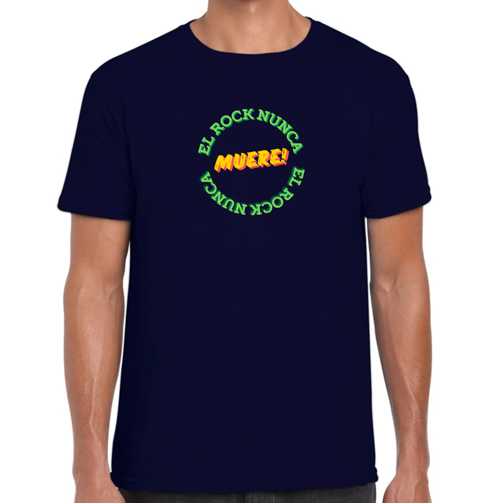 Playera El Rock Nunca Muere Algodón #0002114
