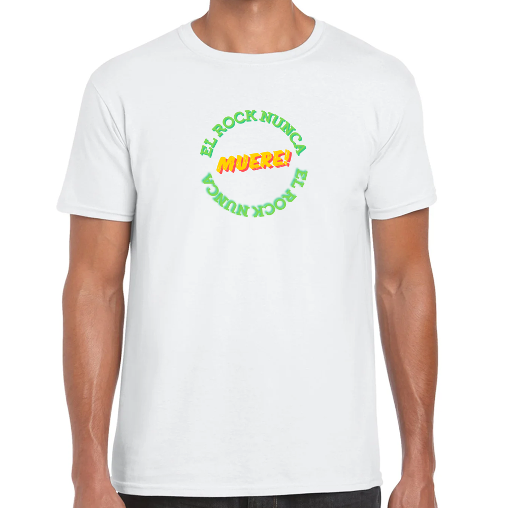 Playera El Rock Nunca Muere Algodón #0002114