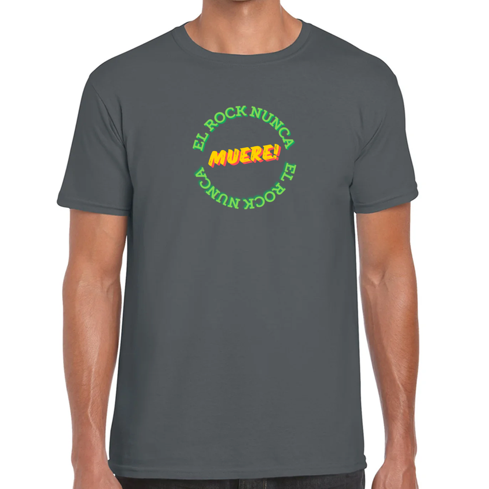 Playera El Rock Nunca Muere Algodón #0002114