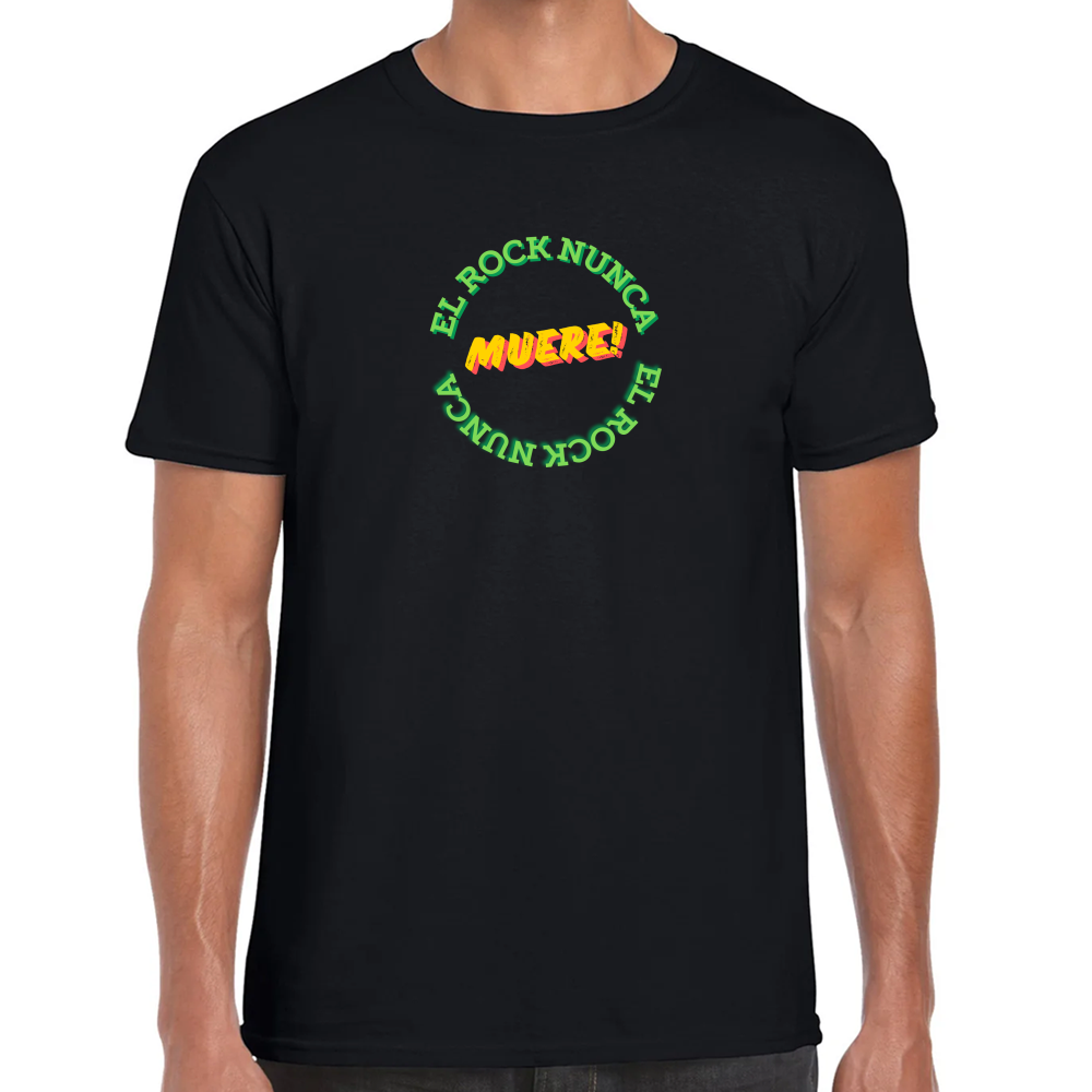Playera El Rock Nunca Muere Algodón #0002114