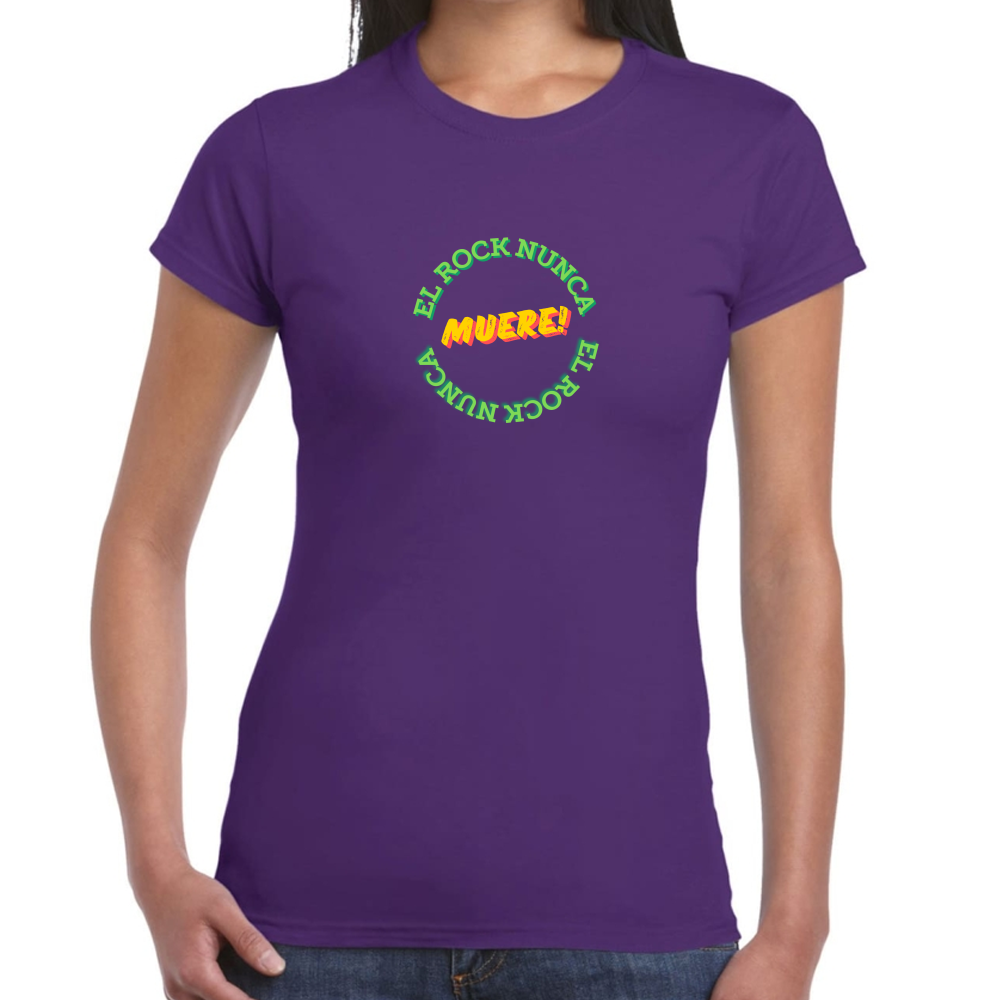 Playera El Rock Nunca Muere Algodón #0002114