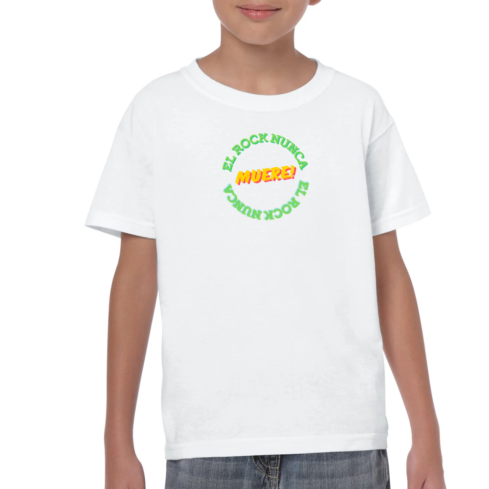Playera El Rock Nunca Muere Algodón #0002114