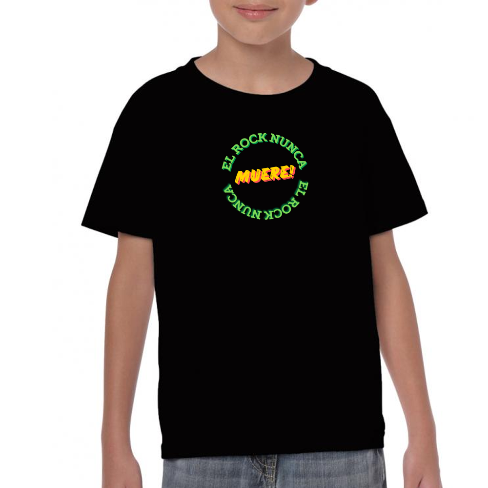 Playera El Rock Nunca Muere Algodón #0002114