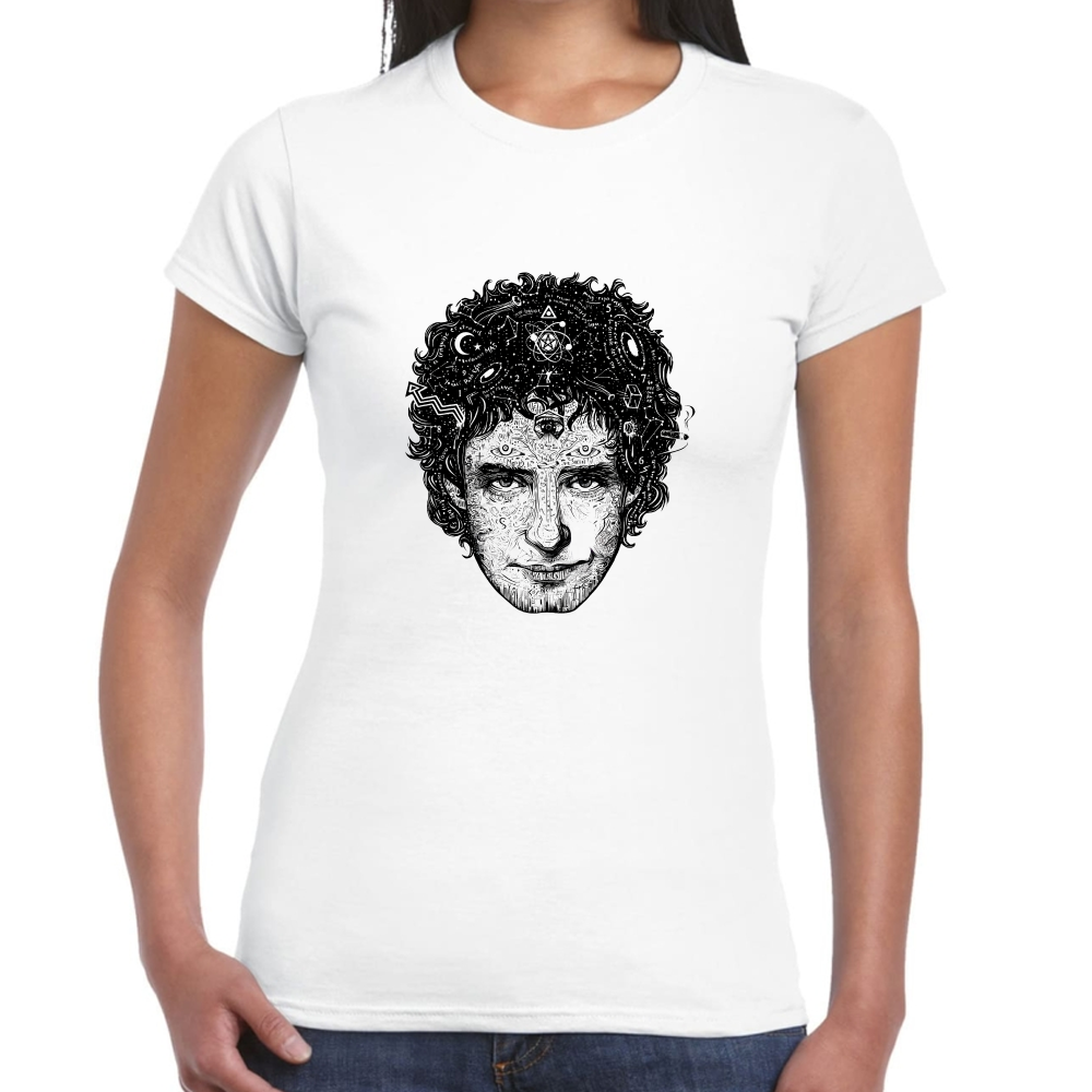 Playera Gustavo Cerati Soda Stereo Algodón Premium #0002115 Imagen secundaria del producto