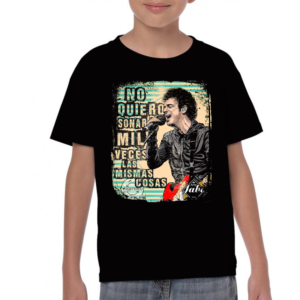 Playera Gustavo Cerati Soda Stereo Algodón Premium #0002117