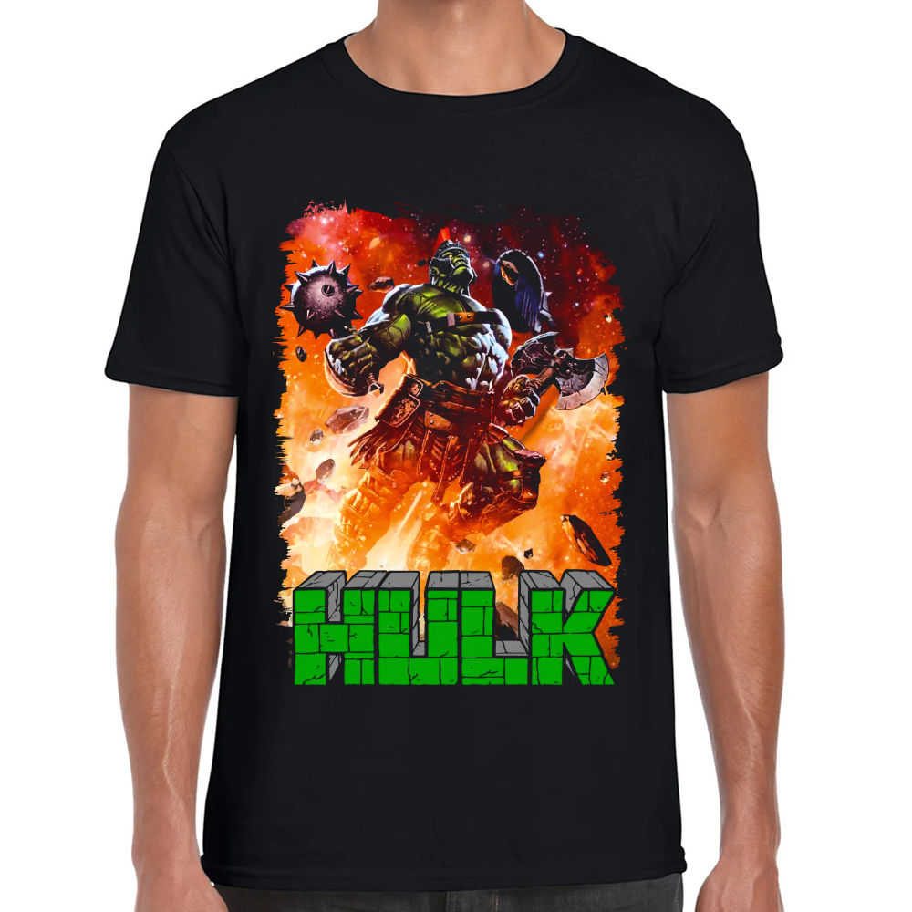 Playera Hulk Marvel Algodón Premium #0002118
