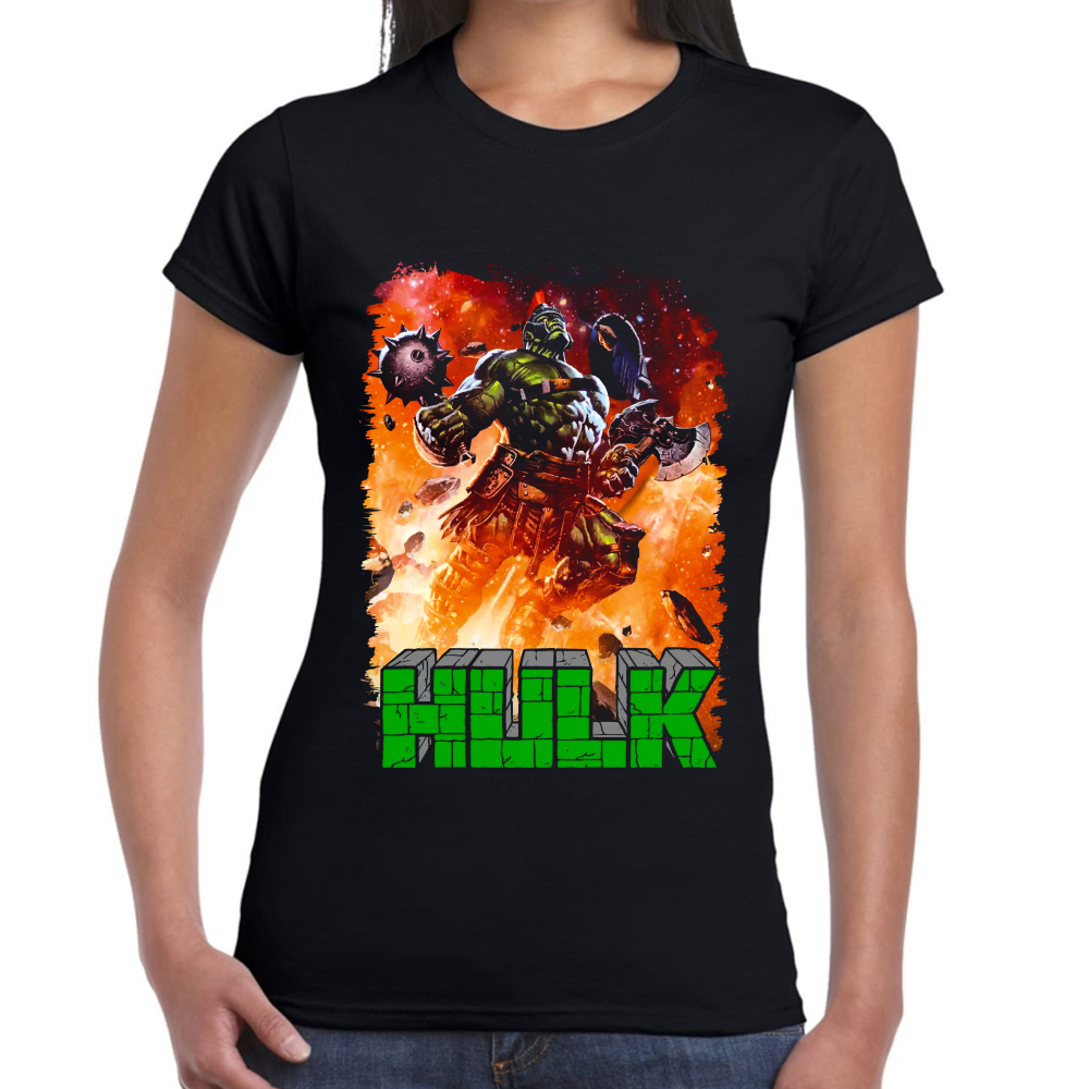 Playera Hulk Marvel Algodón Premium #0002118