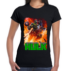 Playera Hulk Marvel Algodón Premium #0002118
